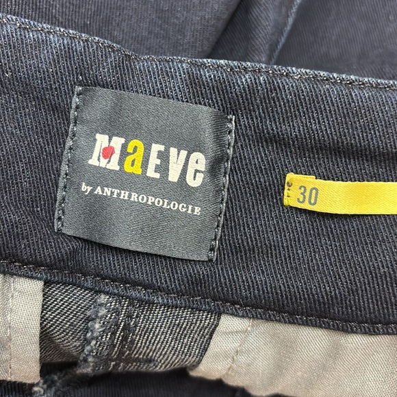 Maeve Dark Blue Flare & Wide Leg Jeans Size 30 - Picture 14 of 16